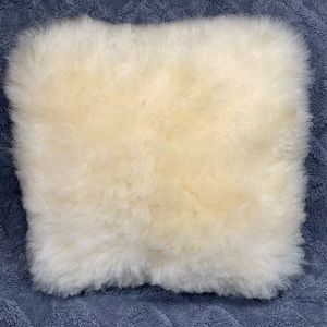 Vintage 100% LambSkin Australian Pillow #2